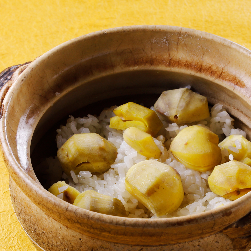 土鍋栗ご飯